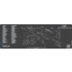 Cerus Gear CZ SCORPION EVO 3 SCHEMATIC PROMAT - CHARCOAL GRAY/CERUS BLUE E1D06058
