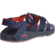 Chaco Banded Z Cloud - Mens, Navy Red, Medium, 07.0, JCH106815-07.0