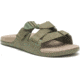 Chaco Chillos Slide - Womens, Fossil, 8, Medium, JCH109124-8