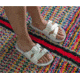 Chaco Chillos Slide - Womens, White, 6 US, Medium, JCH108260-6