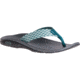 Chaco Flip Ecotread Womens Sandals - Womens, Trellis Teal, Medium, 7 US J105886-07.0