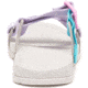 Chaco Lowdown Slide - Womens, PurpleRoseAqua, 5, JCH109368-M-5