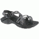 Chaco Updraft Ecotread X2 Sandal - Women's-Black Waves-Medium-12