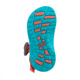 Chaco ZX1 Ecotread Sandal, Kids, Zigzag Coral, Medium, 10 US J180010