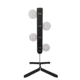 Challenge Targets Commercial Grade Rifle Rated Dueling Tree, Black, CT-DUEL-TREE-R