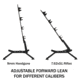 Challenge Targets Commercial Grade Rifle Rated Dueling Tree, Black, CT-DUEL-TREE-R