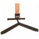 Challenge Targets IPSC A-C Zone Rifle Target - Static Stand, Black SS-RM-80020-R