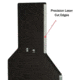 Challenge Targets IPSC A-C Zone Rifle Target - Static Stand, Black SS-RM-80020-R