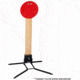 Challenge Targets Steel 10 in. Round Target with Standard Base, Red PS-SD-10-H