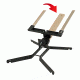 Challenge Targets Steel 8 in Training Target Holder with Heavy Base, Black, Handgun Rated PS-HD-TH-8-H