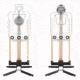 Challenge Targets Steel 8 in. Training Target Holder with Heavy Base PS-SD-TH-8-H