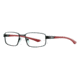 Champion 2009 Single Vision Prescription Eyeglasses - Frame BLACK/RED CU200901