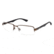 Champion Eyes 1005 Single Vision Prescription Eyeglasses - Frame MATTE BROWN, Size 54/16mm CU100503