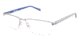Champion Eyes 4007 Bifocal Prescription Eyeglasses - Frame MATTE SILVER, Size 59/18mm CU400702