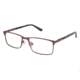 Champion Eyes 7001 Single Vision Prescription Eyeglasses - Frame MATTE BROWN, Size 50/16mm CU700102