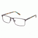 Champion Eyes 7001 Single Vision Prescription Eyeglasses - Frame MATTE SILVER, Size 50/16mm CU700103