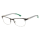 Champion HATTRICK Progressive Prescription Eyeglasses - Frame BLACK/GUNMETAL, Size 50/18mm CUHATTRICK01