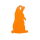 Champion Impact Steel Prairie Dog Target Rimfire, Orange, 44916C