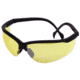 Champion Shooting Glasses, Black Curved Adjustable Frame - Yellow Lens 40610