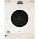 Champion Fluorescent Orange Bullseye Target, 100 Yd. Small Bore Rifle - Pack of 12