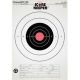Champion Fluorescent Orange Bullseye Targets, 25 Yd. Pistol Slowfire 12 Pk