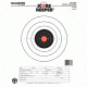 Champion Traps and Targets 50 Foot Pistol Slowfire Orange Bullseye 100 Per Pack