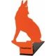 Champion Traps and Targets Metal Pop-Up Target,Howling Coyote Shape 44885