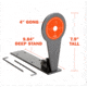 Champion Traps and Targets Rimfire Gong Popper Target, 40881