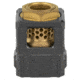 Chaos Gear Supply Official Qube compensator 1.25", Black/Gold CGSQUBECOMPBLKGLD