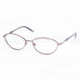 Chaps CP 2044 Eyeglasses Styles Plum Frame w/Non-Rx 50 mm Diameter Lenses, 126-5016