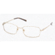 Chaps CP2048T SV Prescription Eyeglasses - Gold Frame / 55 mm Prescription Lenses, 106-5518