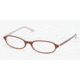 Chaps CP 3022 Eyeglasses Styles Brown/Pink Frame w/Non-Rx 49 mm Diameter Lenses, 558-4916