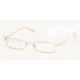 Chaps CP2021 SV Prescription Eyeglasses Gold Frame w/ 48 mm Diameter Lenses, 106-4817