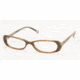 Chaps CP3011 Eyeglasses with No Line Progressive Rx Prescription Lenses 535-5016 - Brown Horn 