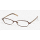Chaps Eyeglass Frames CP2042, Brown/Taupe Frame w/Non-Rx 53 mm Diameter Lenses