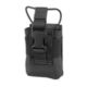 Chase Tactical Adjustable Radio Pouch, Black, One Size, NSN NONE, CT-30RP01-BK