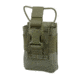 Chase Tactical Adjustable Radio Pouch, Ranger Green, One Size, NSN NONE, CT-30RP01-RG