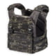 Chase Tactical Lightweight Operational Plate Carrier LOPC, Multicam Black, One Size, CT-10LOPC-MCB