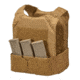 Chase Tactical Low-Vis Plate Carrier M1 w/ Triple Velcro 5.56 Mag Pouch, Coyote Tan, Regular, NSN NONE, CT-10LVPCM1-CT