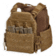 Chase Tactical Modular Enhanced Armor Carrier MEAC, Releasable, Coyote, CT-10MEAC-R-CT