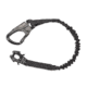 Chase Tactical Personal Retention Lanyard FROG w/ TANGO, Black, CT-35PRL2-BK