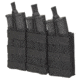 Chase Tactical Triple 5.56 Mag Pouch, Black, One Size, CT-20556MP3-BK