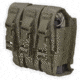 Chase Tactical Triple Flashbang Pouch, Ranger Green, CT-25FBP3-RG
