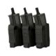 Chase Tactical Triple Kangaroo Mag Pouch, 5.56/Pistol, Black, One Size, NSN NONE, CT-20K5PMP3-BK