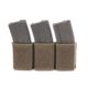Chase Tactical Triple Velcro Mag Pouch, 5.56, Coyote Tan, One Size, NSN NONE, CT-11T556VMP-CT