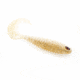 Chasebaits Curly Bait Soft Bait, 8, 4in, Milk Flash, CB4-101
