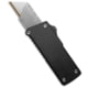 Chaves Knives OTF Folding Knife, Black Handle, Standard, Black/Gray, 5.25 inch, BHQ-202720