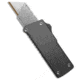 Chaves Knives OTF Folding Knife, Gray Handle, Standard, Gray/Gray, 5.25 inch, BHQ-209732