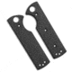 Chaves Knives Chaves Knives Blue Label CHUB Flipper Scales - Carbon Fiber, Black, adult, BHQ-212826