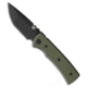 Chaves Knives Chaves Knives Blue Label Redencion Street Tanto Knife Green G-10 3.1" Black, Green, Elmax, adult, BHQ-231586